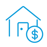 House and money icon House and money icon
